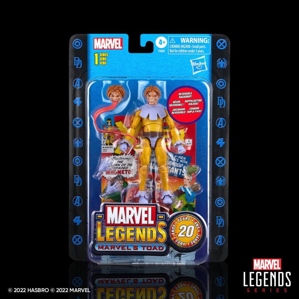 Marvel´s Toad aus der Marvels Legends Series 1 von Hasbro als 20 Anniversary Edition