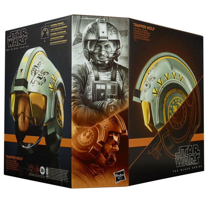 Trapper Wolf Star Wars Black Series elektronischer Helm von Hasbro aus Star Wars: The Mandalorian