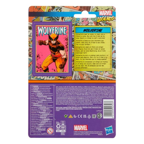 Wolverine Marvel Legends Retro 375 Collection Figur von Hasbro aus den Wolverine Comics