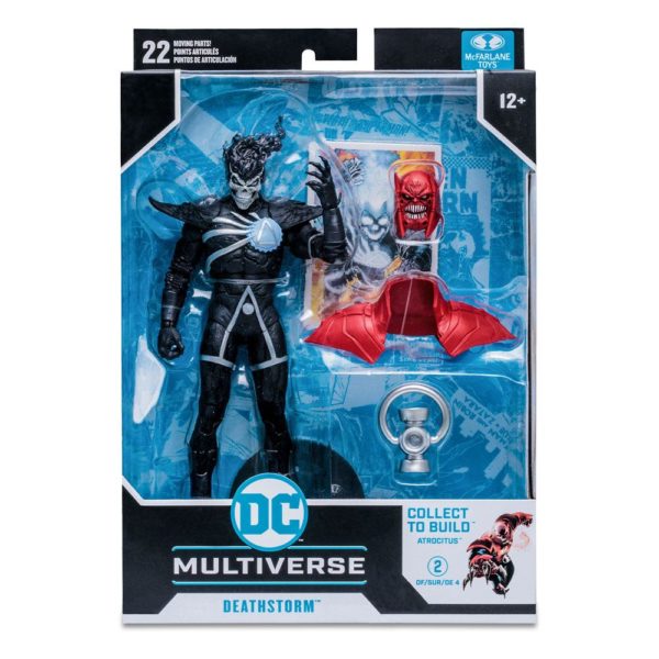 Deathstorm (Blackest Night) DC Multiverse Figur von McFarlane Toys aus der Atrocitus Build-A-Figure (BAF) Wave