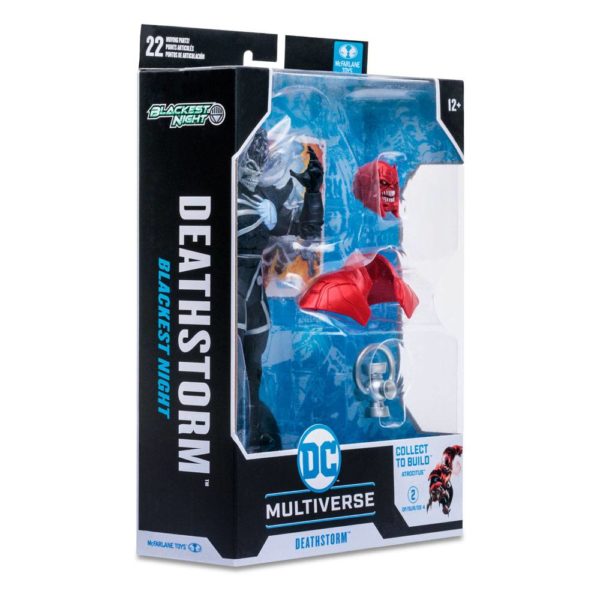 Deathstorm (Blackest Night) DC Multiverse Figur von McFarlane Toys aus der Atrocitus Build-A-Figure (BAF) Wave