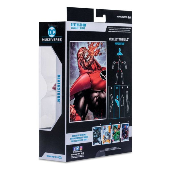 Deathstorm (Blackest Night) DC Multiverse Figur von McFarlane Toys aus der Atrocitus Build-A-Figure (BAF) Wave