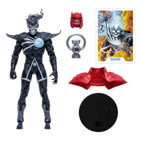 Deathstorm (Blackest Night) DC Multiverse Figur von McFarlane Toys aus der Atrocitus Build-A-Figure (BAF) Wave