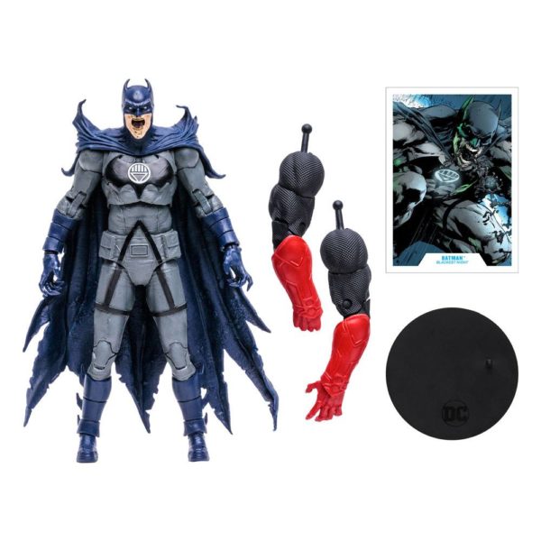 Batman (Blackest Night) DC Multiverse Figur von McFarlane Toys aus der Atrocitus Build-A-Figure (BAF) Wave