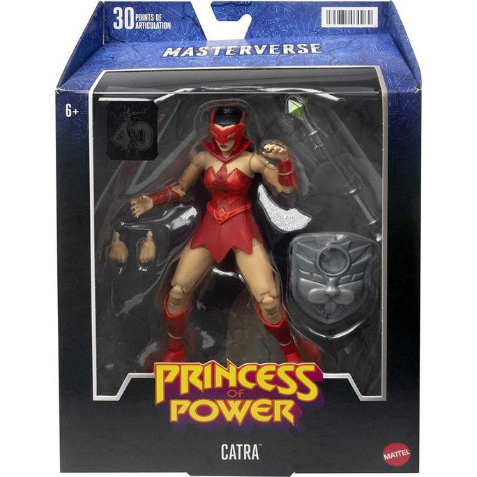 Verpackung von Catra Princess of Power aus der Masters of the Universe Masterverse Line