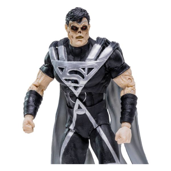 Black Lantern Superman (Blackest Night) DC Multiverse Figur von McFarlane Toys aus der Atrocitus Build-A-Figure (BAF) Wave