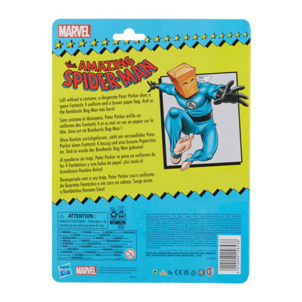 Bombastic Bag-Man Marvel Legends Series Retro Collection Figur von Hasbro.