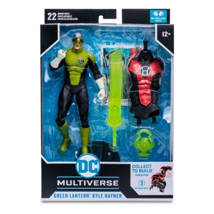Green Lantern Kyle Rayner (Blackest Night) DC Multiverse Figur von McFarlane Toys aus der Atrocitus Build-A-Figure (BAF) Wave
