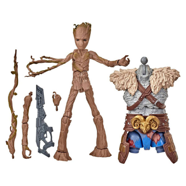 Groot Marvel Legends Series Build-A-Figure (BAF) Figur aus der Korg Wave von Hasbro
