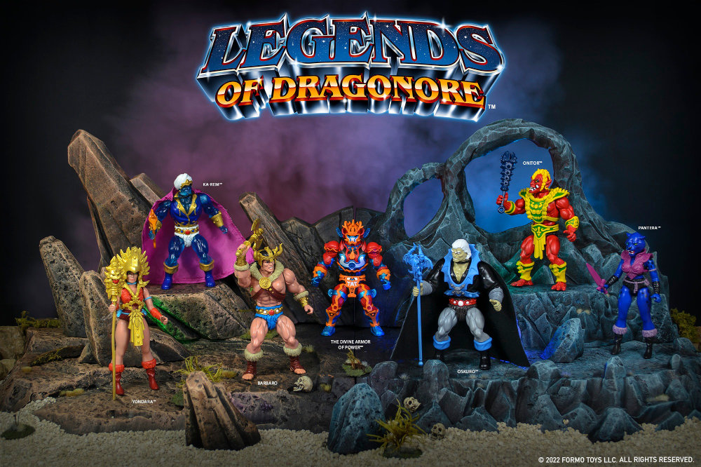 Legends of Dragonore Wave 1 Figuren von Formo Toys