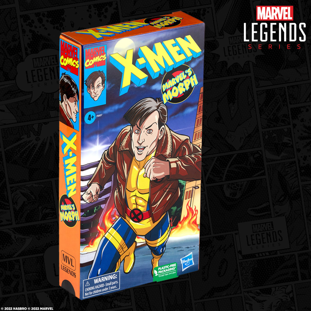 Marvel´s Morph Figur in der Marvel Legends Series X-Men 90s Animated Series Collection von Hasbro