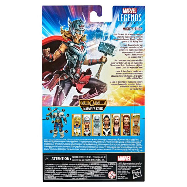Mighty Thor Marvel Legends Series Build-A-Figure (BAF) Figur Marvels Korg von Hasbro aus der Thor: Love and Thunder Wave