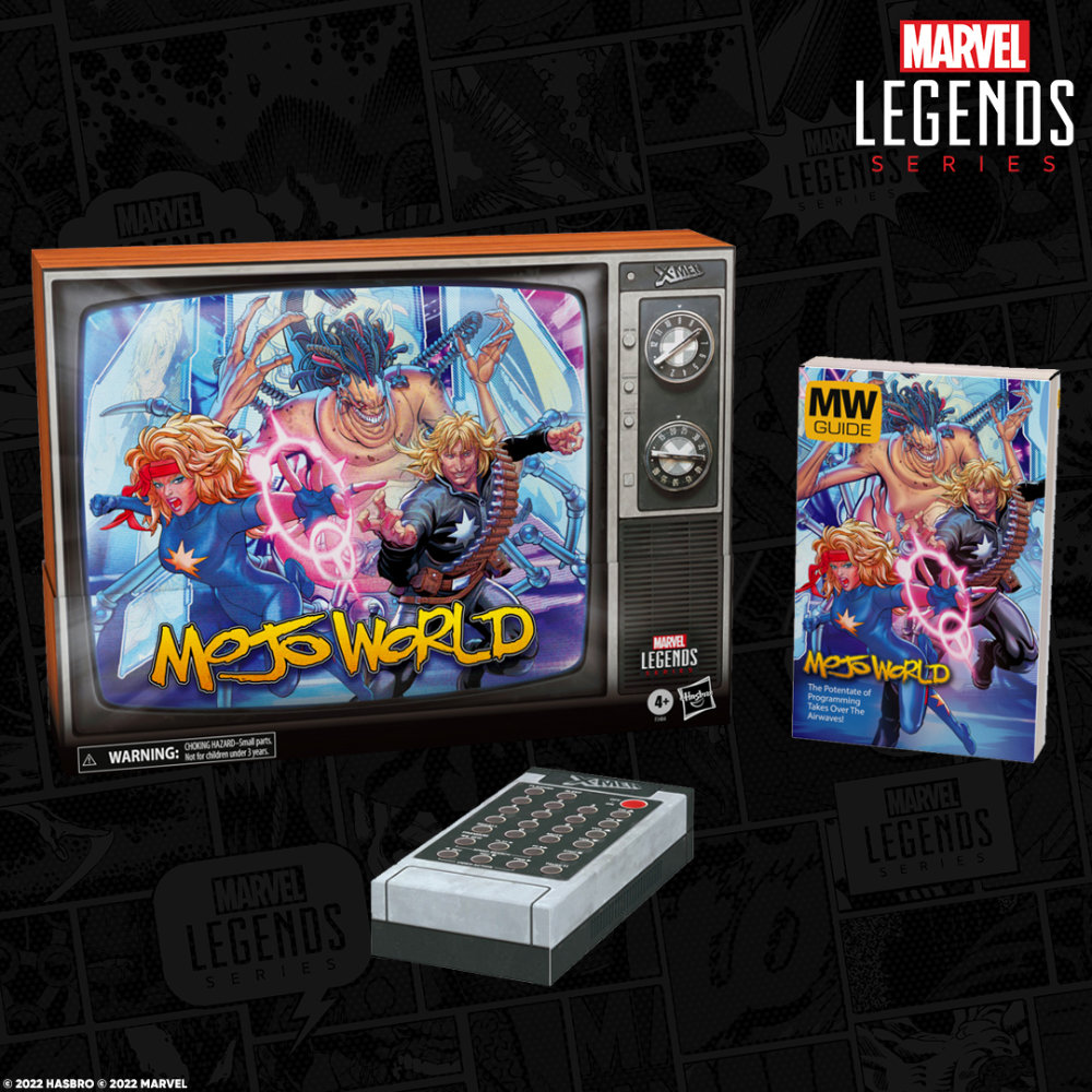 Mojoworld 4er-Pack Marvel Legends Series Figuren von Hasbro