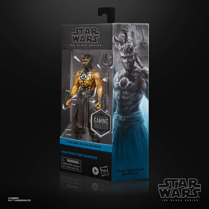 Nightbrother Warrior Star Wars Black Series Gaming Greats Figur von Hasbro aus dem Videospiel Star Wars Jedi: Fallen Order