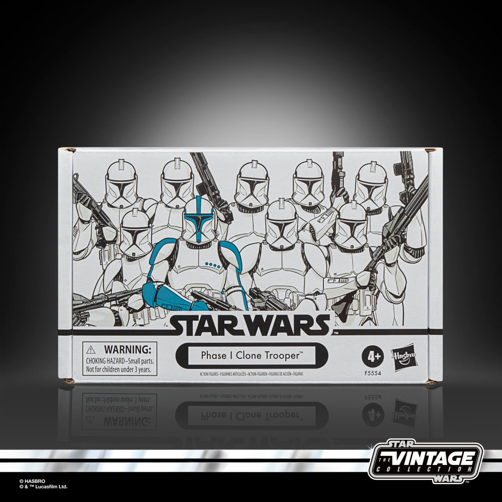Phase I Clone Trooper Pack aus der Star Wars (TVC) Vintage Collection von Hasbro