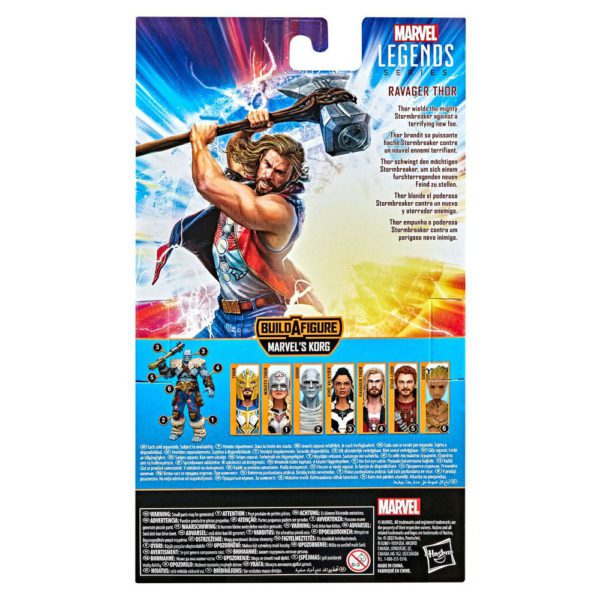 Ravager Thor Marvel Legends Series Build-A-Figure (BAF) Figur Marvels Korg von Hasbro aus der Thor: Love and Thunder Wave