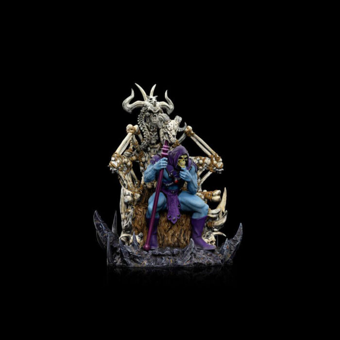Skeletor on Throne Deluxe 1:10 Masters of the Universe (MotU) Figur von Iron Studios