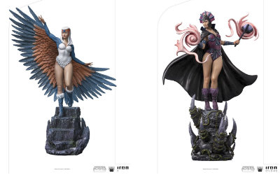 Iron Studios präsentiert Masters of the Universe 1:10 Art Scale Figuren Sorceress und Evil-Lyn