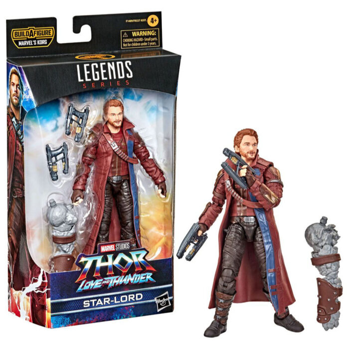 Star-Lord Marvel Legends Series Build-A-Figure (BAF) Figur aus der Marvels Korg Wave von Hasbro