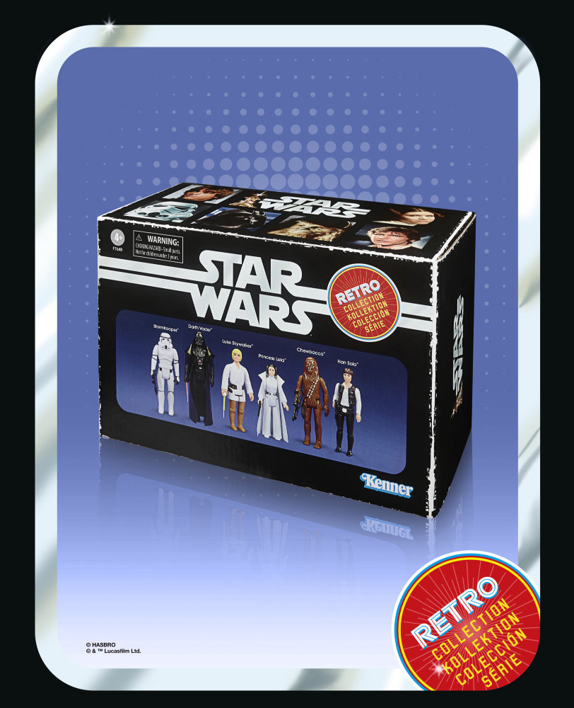 Hasbro & Disney Exclusive Retro Collection Star Wars: A New Hope Figuren Multipack von Hasbro