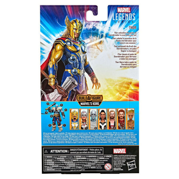 Thor Marvel Legends Series Build-A-Figure (BAF) Figur Marvels Korg von Hasbro aus der Thor: Love and Thunder Wave