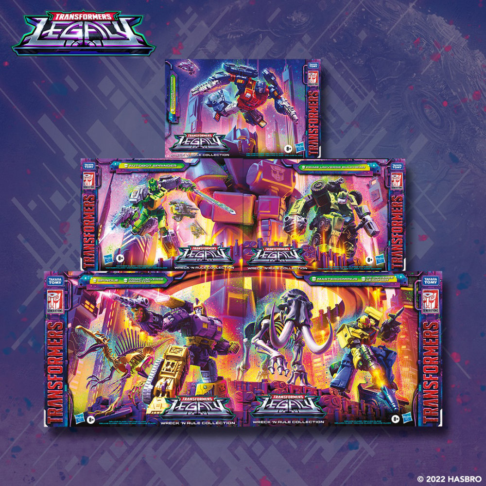 Transformers Legacy Wreck´N Rule Collection Figuren von Hasbro
