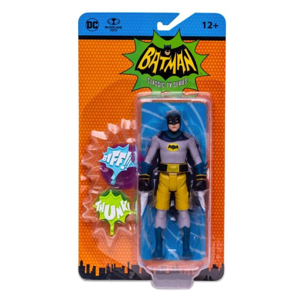 Batman Boxing Gloves (Boxhandschuhe) DC Retro Figur von McFarlane Toys aus der Batman 66 Classic TV Series