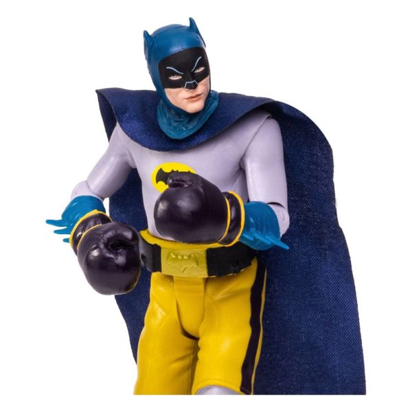 Batman Boxing Gloves (Boxhandschuhe) DC Retro Figur von McFarlane Toys aus der Batman 66 Classic TV Series