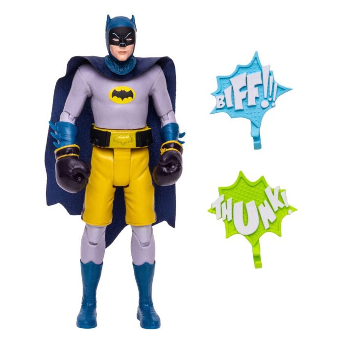 Batman Boxing Gloves (Boxhandschuhe) DC Retro Figur von McFarlane Toys aus der Batman 66 Classic TV Series