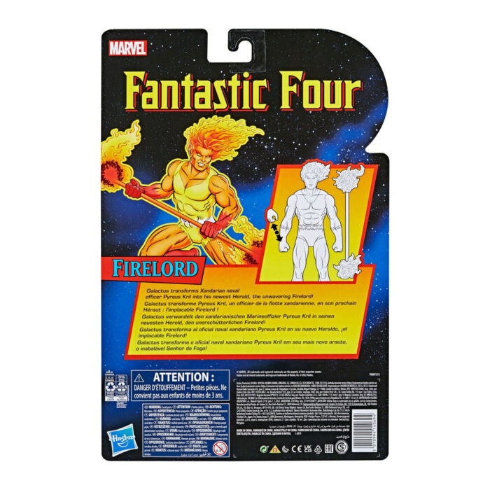 FIrelord Marvel Legends Retro Collection Figur von Hasbro aus den Fantastic Four Comics