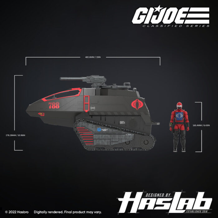 COBRA H.I.S.S. TANK – G.I. Joe Classified Series – HasLab Exclusive – Bild 10