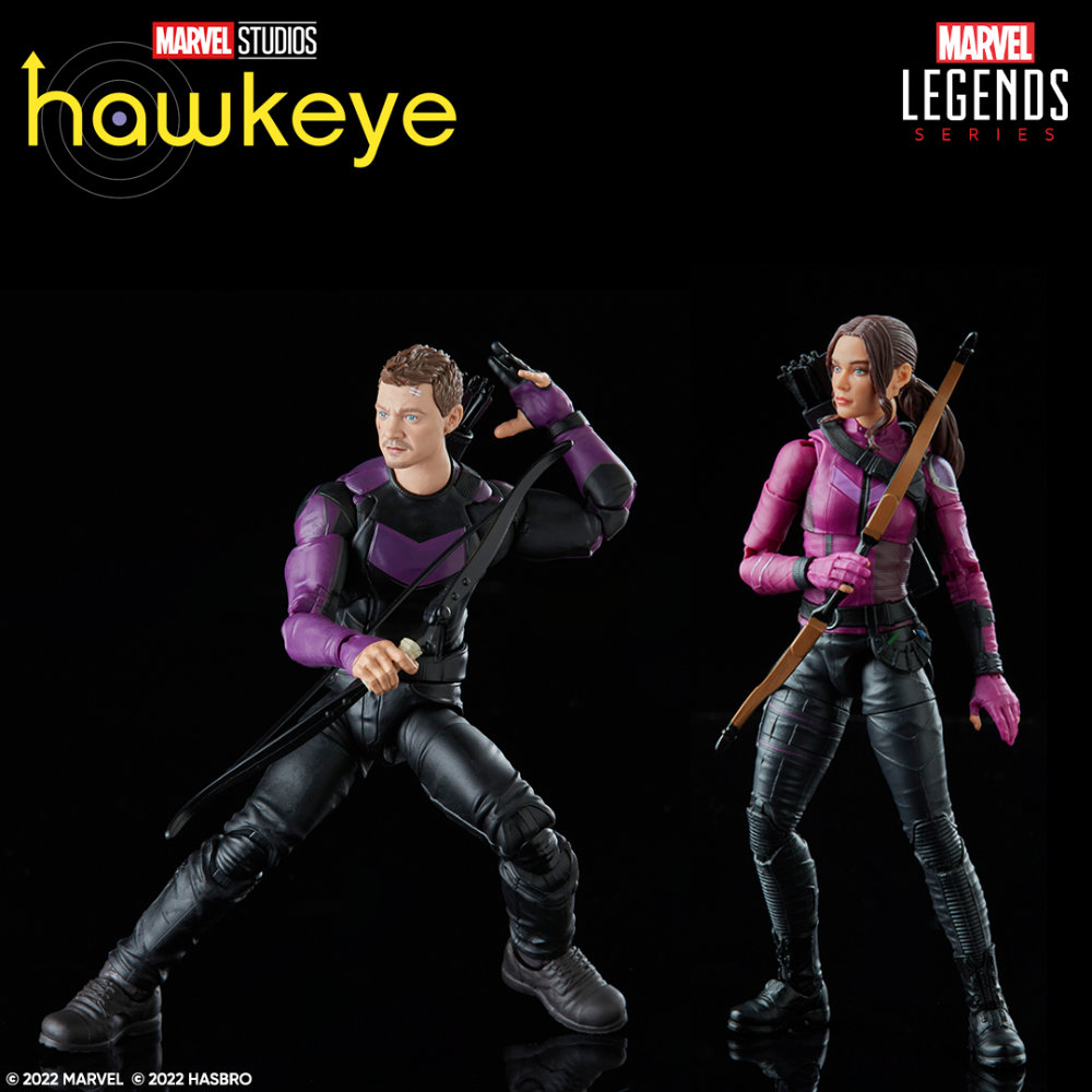 Offizielle Produktfotos der Marvel Legends Series Marvel Studios Hawkeye Build-A-Figure (BAF) Infinity Ultron Wave Figuren.