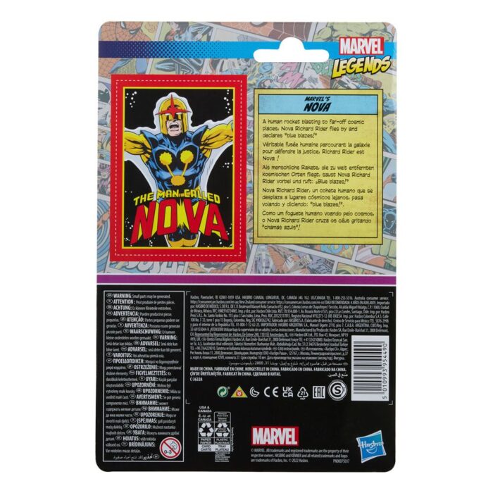 Marvels Nova Marvel Legends Retro 375 Collection Figur von Hasbro aus den The Man called Nova Comics