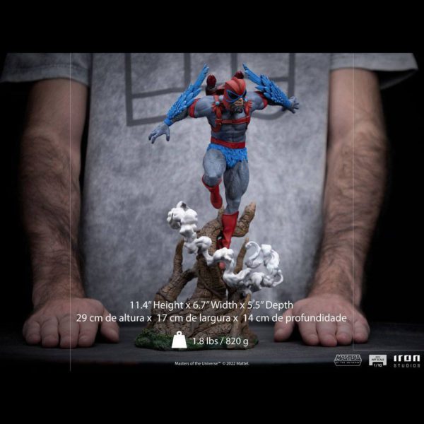 Stratos Masters of the Universe (MotU) Statue von Iron Studios