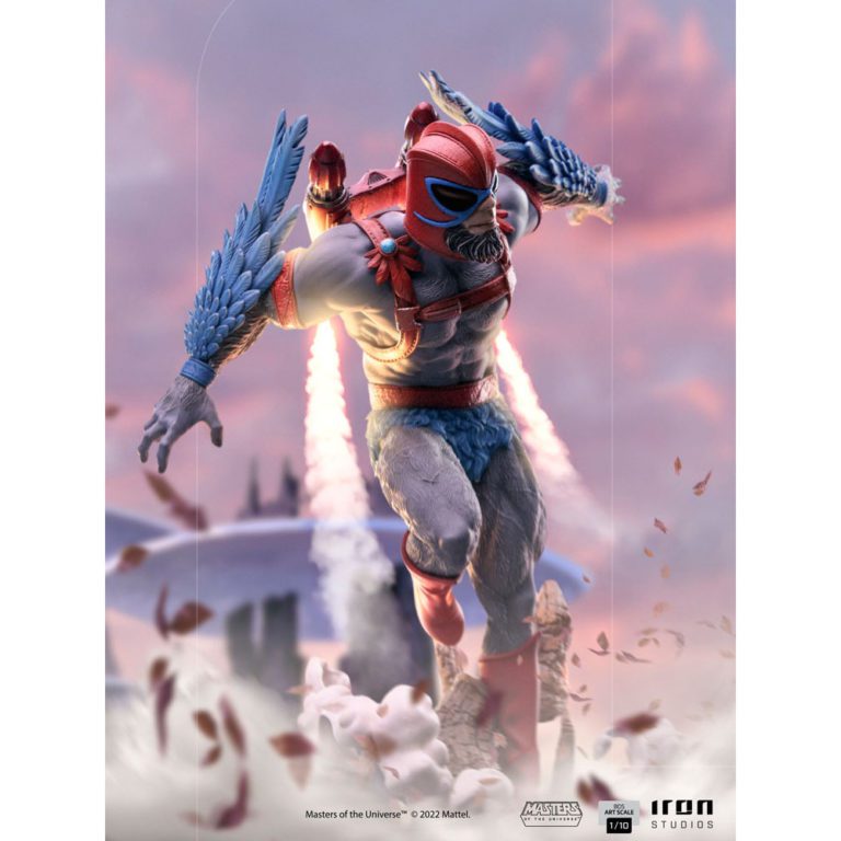 Stratos Masters of the Universe (MotU) Statue von Iron Studios