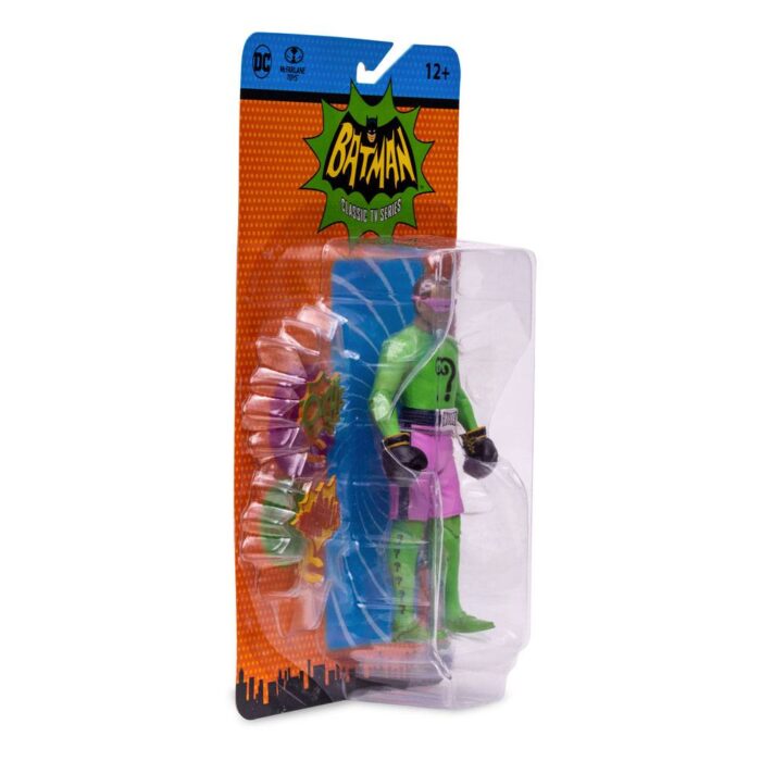 The Riddler Boxing Gloves (Boxhandschuhe) DC Retro Figur von McFarlane Toys aus der Batman 66 Classic TV Series