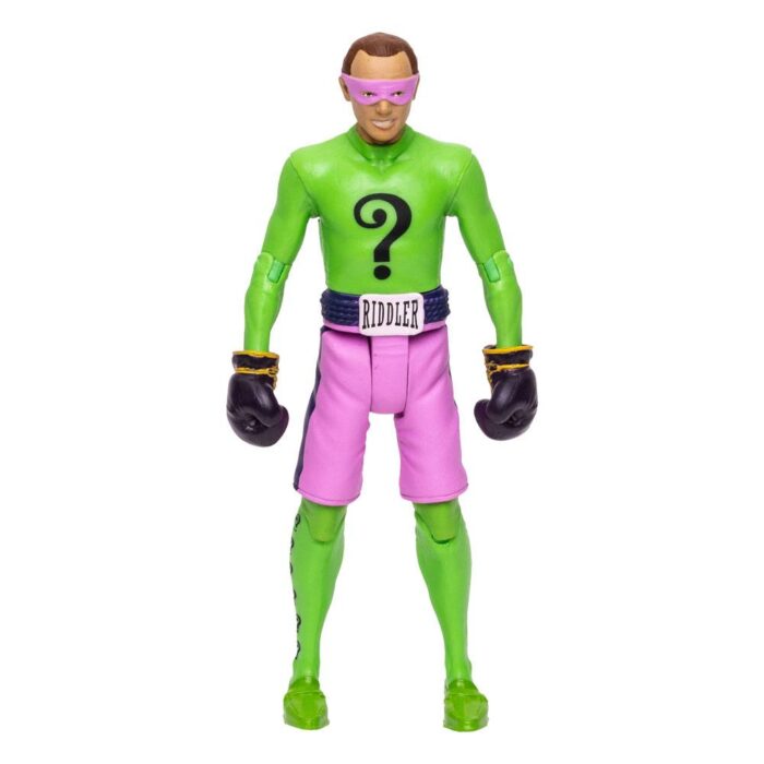 The Riddler Boxing Gloves (Boxhandschuhe) DC Retro Figur von McFarlane Toys aus der Batman 66 Classic TV Series