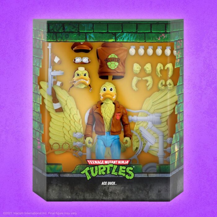 Ace Duck Teenage Mutant Ninja Turtles TMNT Ultimates! Figur von Super7
