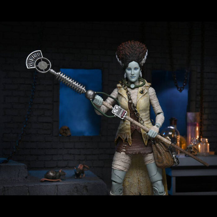 April as the Bride of Frankenstein Teenage Mutant Ninja Turtles (TMNT) Figur von NECA aus der Universal Monsters Reihe