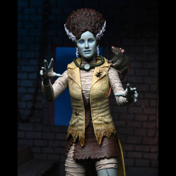 April as the Bride of Frankenstein Teenage Mutant Ninja Turtles (TMNT) Figur von NECA aus der Universal Monsters Reihe