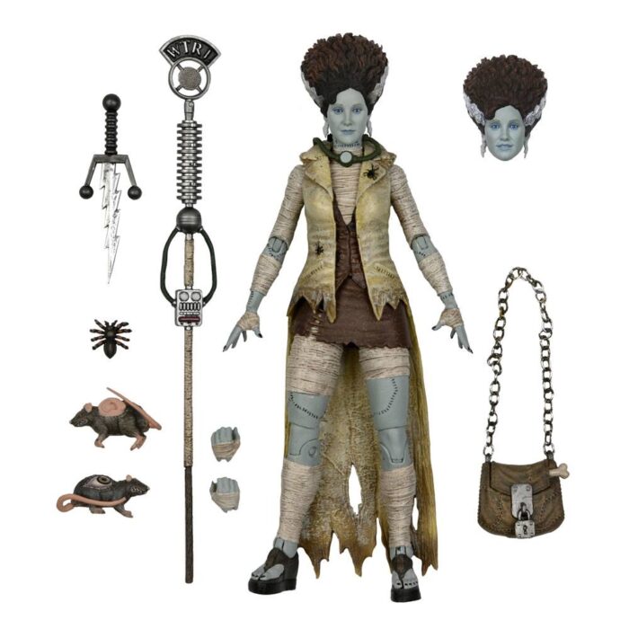 April as the Bride of Frankenstein Teenage Mutant Ninja Turtles (TMNT) Figur von NECA aus der Universal Monsters Reihe