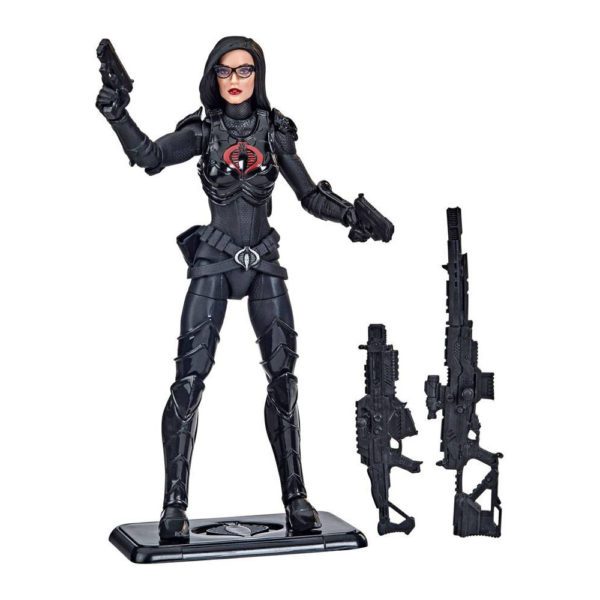 Baroness G.I. Joe Classified Series Figur auf Retro-Cardback von Hasbro