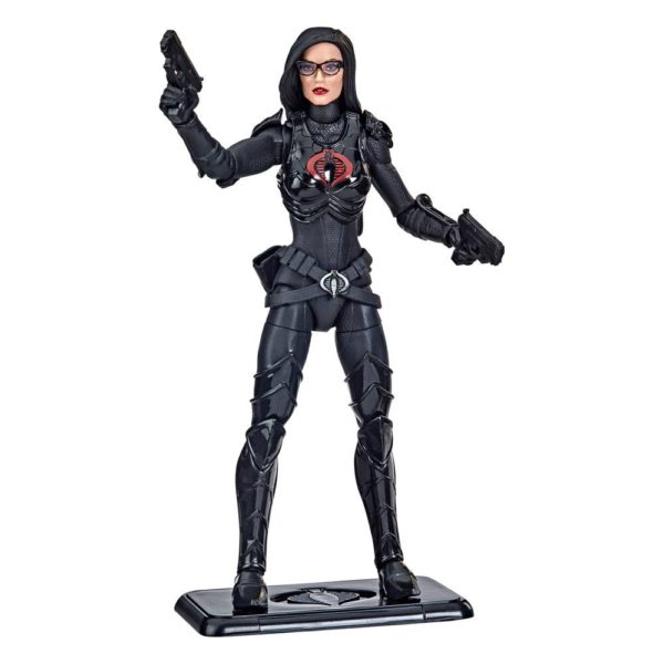 Baroness G.I. Joe Classified Series Figur auf Retro-Cardback von Hasbro