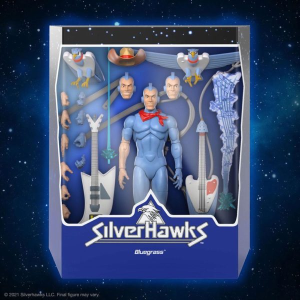 Bluegrass Silverhawks ULTIMATES! Figur von Super7