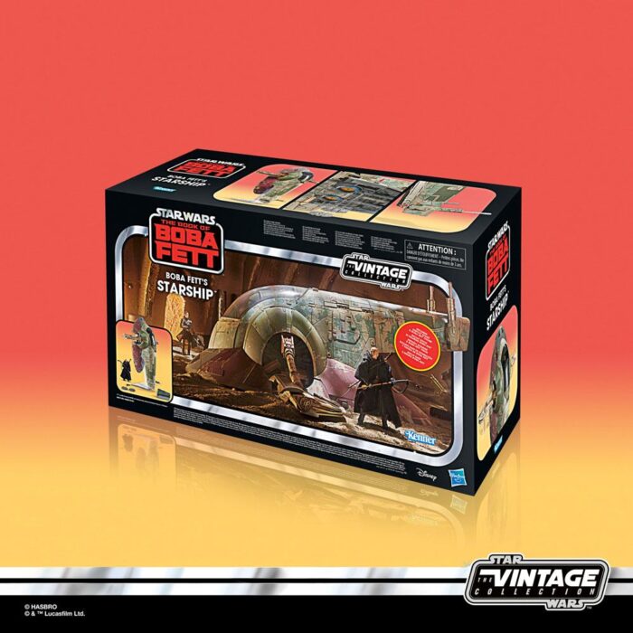 Boba Fett´s Starship Star Wars Vintage Collection (TVC) Fahrzeug von Hasbro aus Star Wars: The Book of Boba Fett