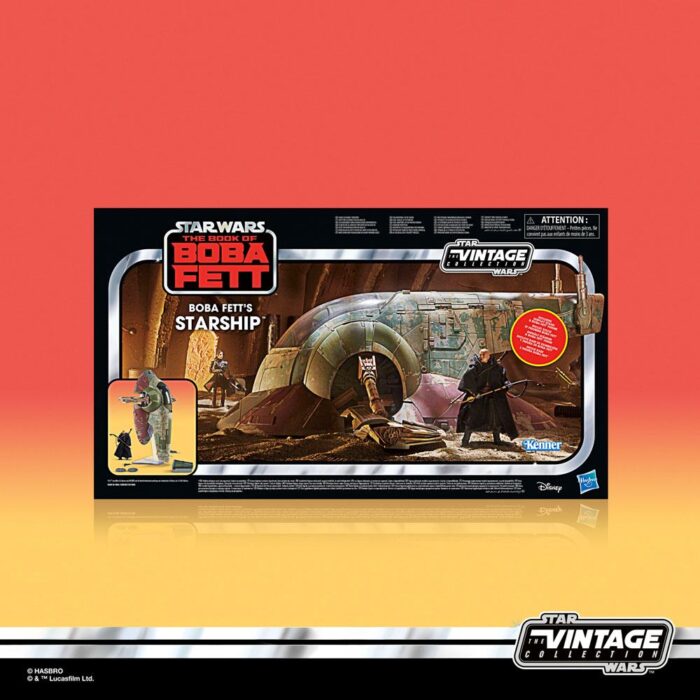 Boba Fett´s Starship Star Wars Vintage Collection (TVC) Fahrzeug von Hasbro aus Star Wars: The Book of Boba Fett
