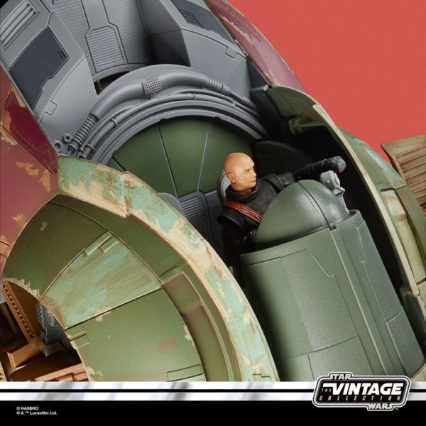 Boba Fett´s Starship Star Wars Vintage Collection (TVC) Fahrzeug von Hasbro aus Star Wars: The Book of Boba Fett