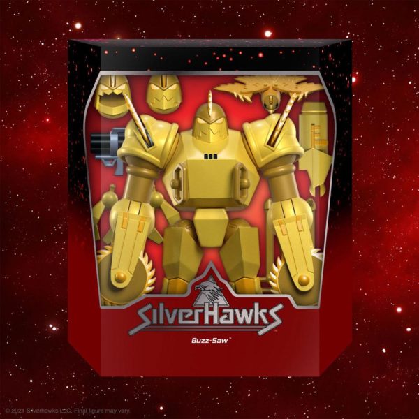 Buzz-Saw Silverhawks ULTIMATES! Figur von Super7