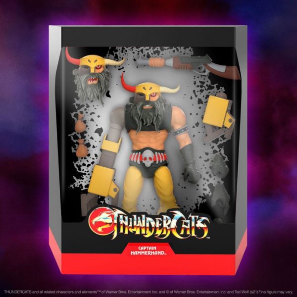 Captain Hammerhand ThunderCats Ultimates! Figur von Super7