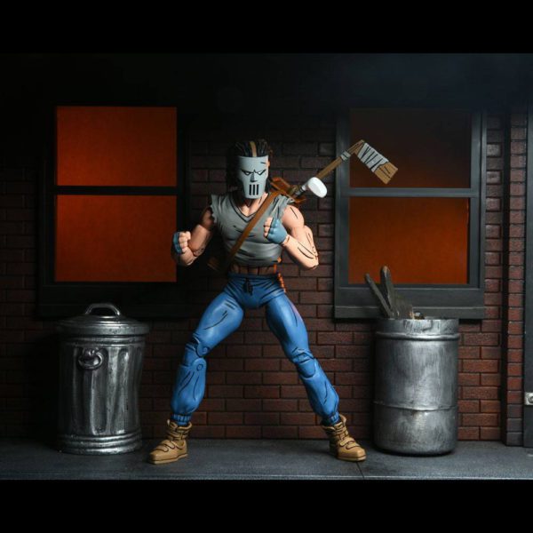 Casey Jones Teenage Mutant Ninja Turtles (TMNT) Figur von NECA aus den Comics von Mirage Studios